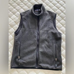Patagonia Synchilla Gray Zipper Vest sz Large L